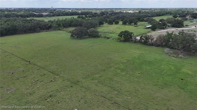 aerial view of sparsely populated area