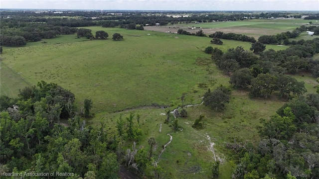 view of property location featuring rural landscape