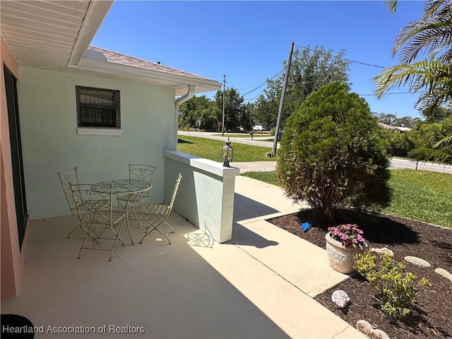4620 Lafayette Ave, Sebring, FL 33875 - view of patio featuring outdoor dining space