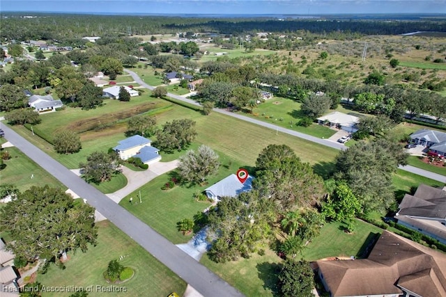 aerial view