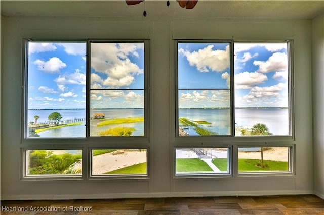2131 Lakeview Dr Unit 508, Sebring, FL 33870 - detailed view of nearby water and ceiling fan