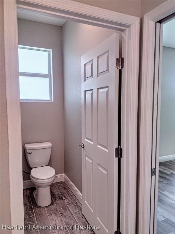 bathroom with toilet