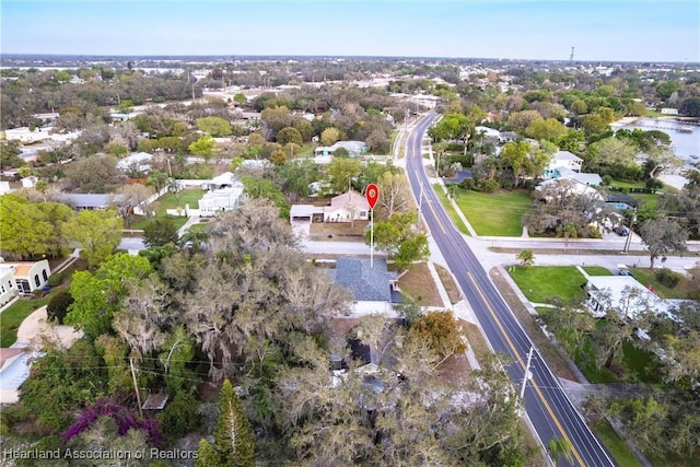 aerial view