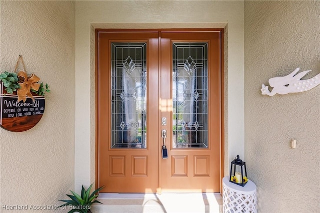 view of entrance to property