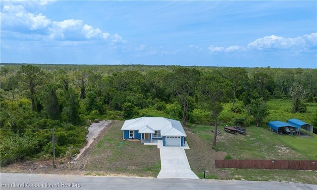 1502 Oak Ave, Lake Placid, FL 33852 - view of subject property featuring a forest
