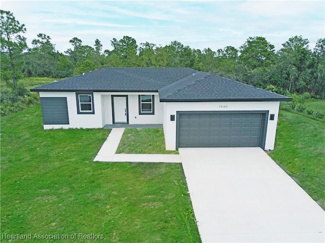 1940 Alan St, Sebring, FL 33875 - ranch-style home featuring a front yard and a garage