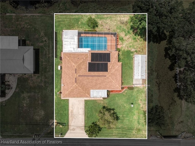 245 Lake Blvd, Sebring, FL 33875 - view of subject property featuring property parcel outlined