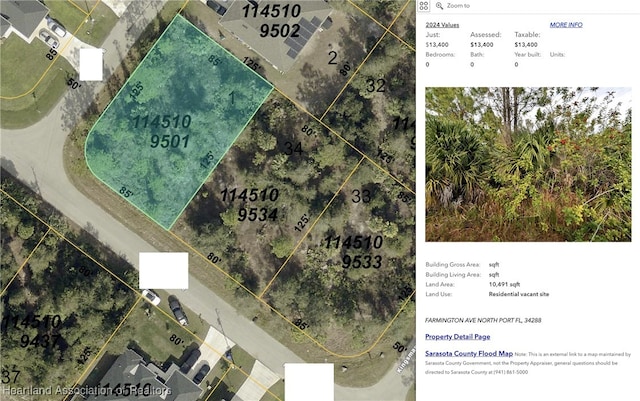 Farmington St, North Port FL, 34288 land for sale