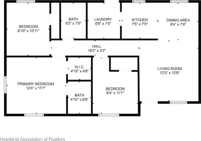 1802 W Fondulac Rd, Avon Park, FL 33825 - property floor plan