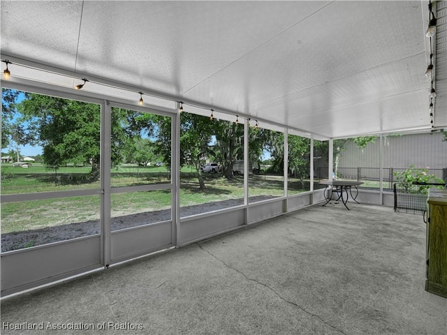 1954 Heard Rd, Wauchula, FL 33873 - unfurnished sunroom featuring a healthy amount of sunlight
