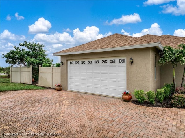 3038 Cedora Ter, Sebring, FL 33870 - garage featuring decorative driveway