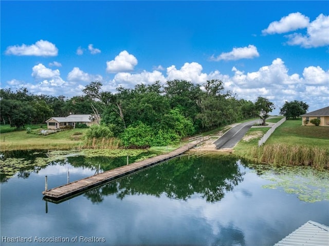 3038 Cedora Ter, Sebring, FL 33870 - dock area with a water view