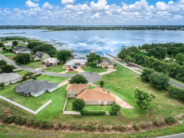 3038 Cedora Ter, Sebring, FL 33870 - aerial view of residential area with a large body of water