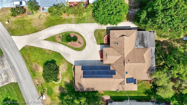 aerial view