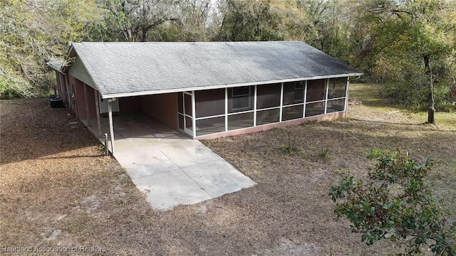 view of stable