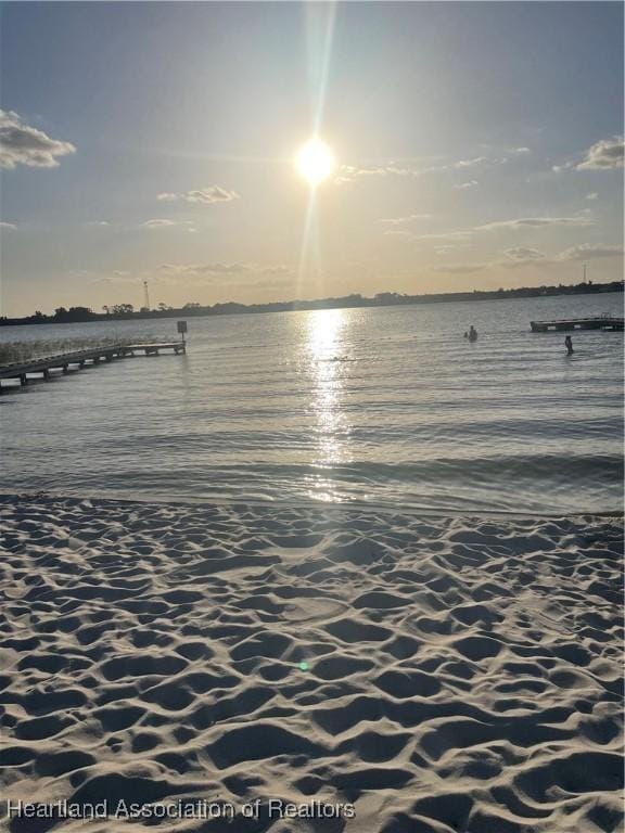 property view of water