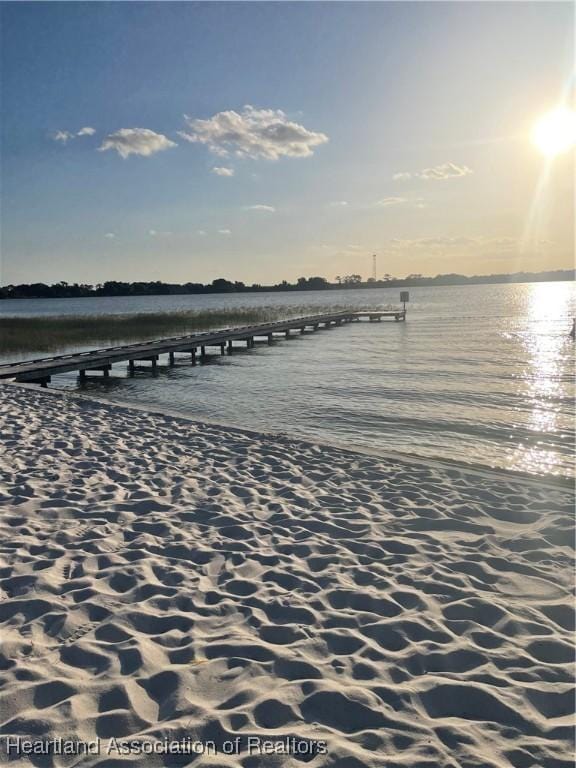 131 Temptation Ct, Lake Placid, FL 33852 - dock area with a water view