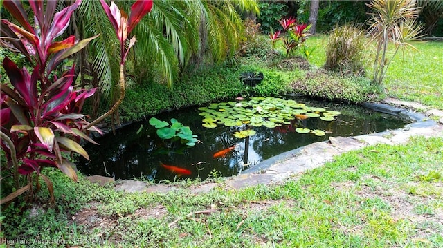 751 Grenada St, Port St Lucie, FL 34983 - exterior view of a garden pond