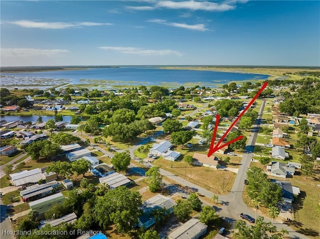 4703 Benton St, Lake Wales, FL 33859 - view of property location with a nearby body of water and nearby suburban area