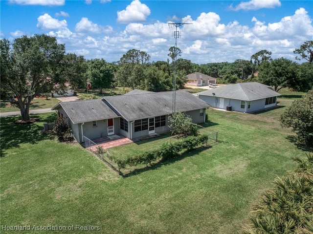 5808 Twisted Oaks Dr, Sebring, FL 33876 - aerial view of property and surrounding area