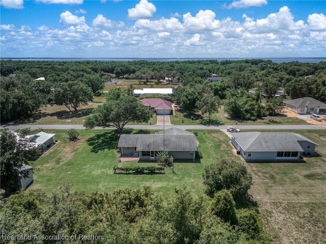 5808 Twisted Oaks Dr, Sebring, FL 33876 - view from above of property with a heavily wooded area