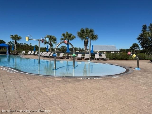 view of pool