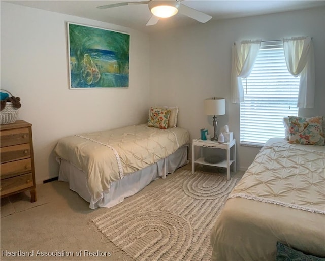 2010 W Royalton Rd, Avon Park, FL 33825 - bedroom featuring a ceiling fan and carpet floors