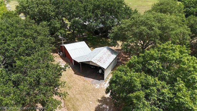 aerial view