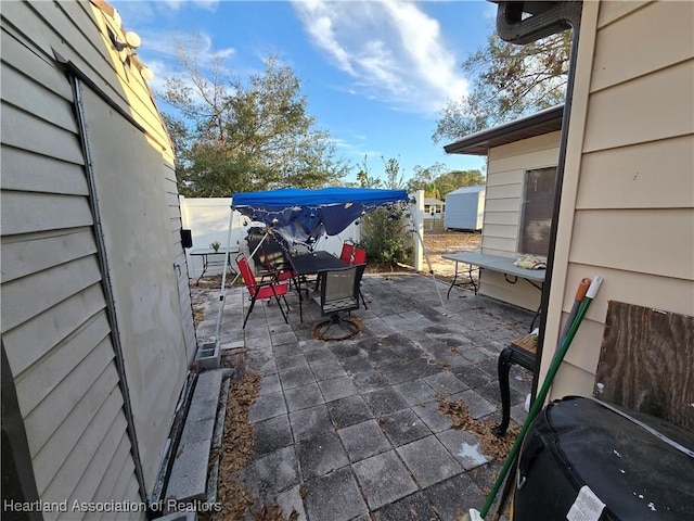 view of patio