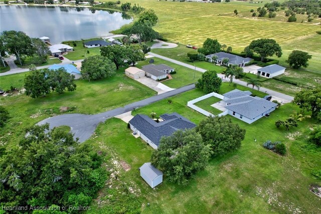 1465 Berwin Ave, Avon Park, FL 33825 - aerial view of residential area featuring a large body of water