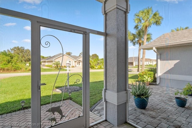 view of doorway