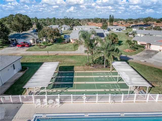 view of pool