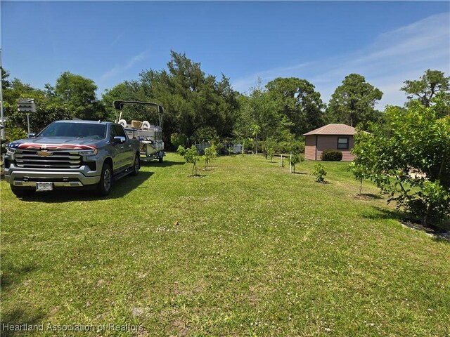 55 Lake Side Trl, Lake Placid, FL 33852 - view of grassy yard