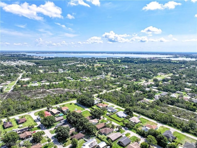 4021 Page Ave, Sebring, FL 33875 - aerial view of property's location with a large body of water and nearby suburban area