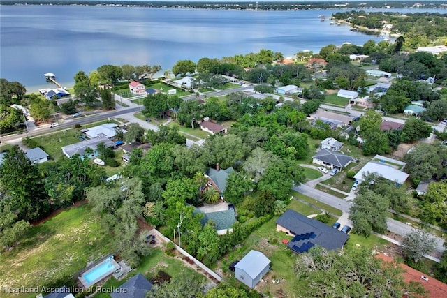 1237 Hotiyee Ave, Sebring, FL 33870 - aerial overview of property's location with a nearby body of water and nearby suburban area