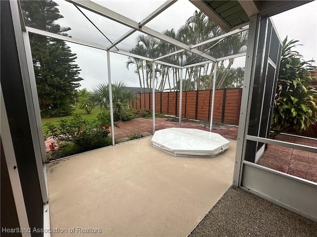 1704 Palm St, Sebring, FL 33870 - view of sunroom