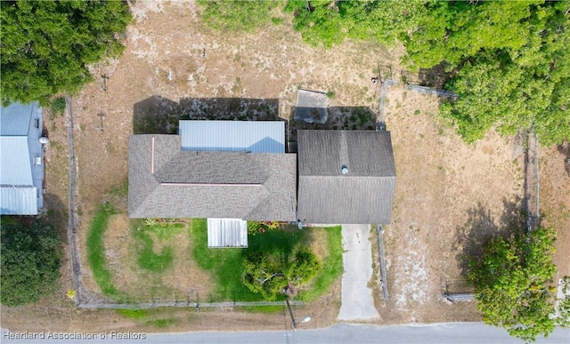 drone / aerial view