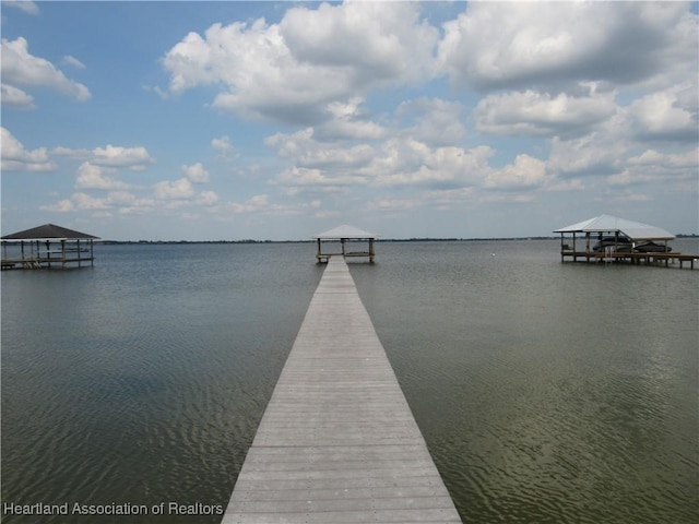 3955 Placid Dr, Lake Placid, FL 33852 - dock with a water view