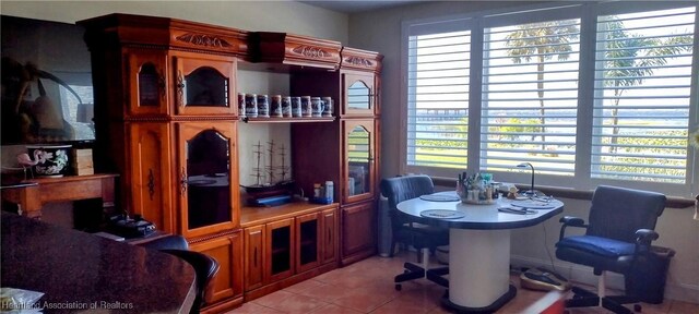 2131 Lakeview Dr Unit 106, Sebring, FL 33870 - office with light tile patterned flooring