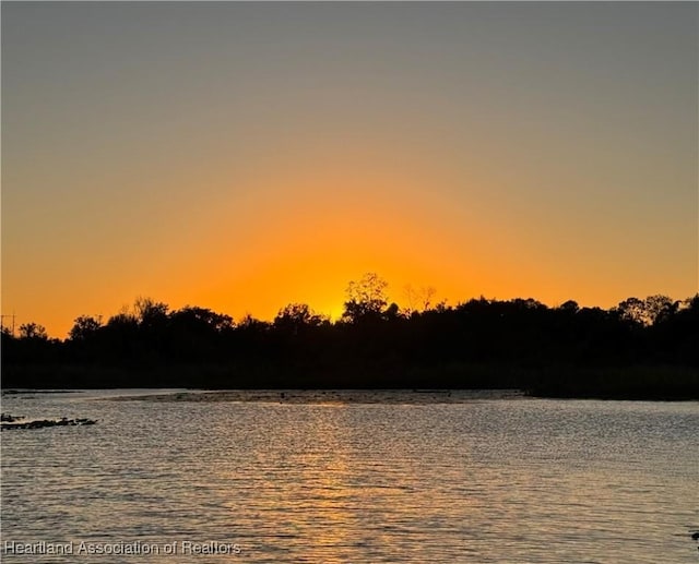 property view of water