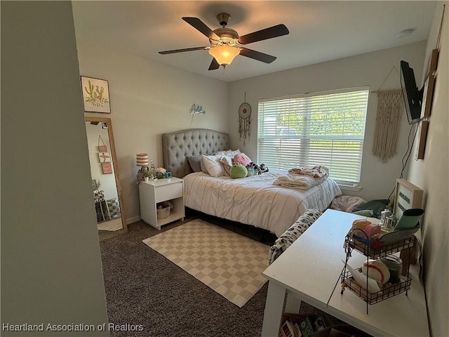424 Branbury Ave, Lake Placid, FL 33852 - bedroom featuring carpet and a ceiling fan