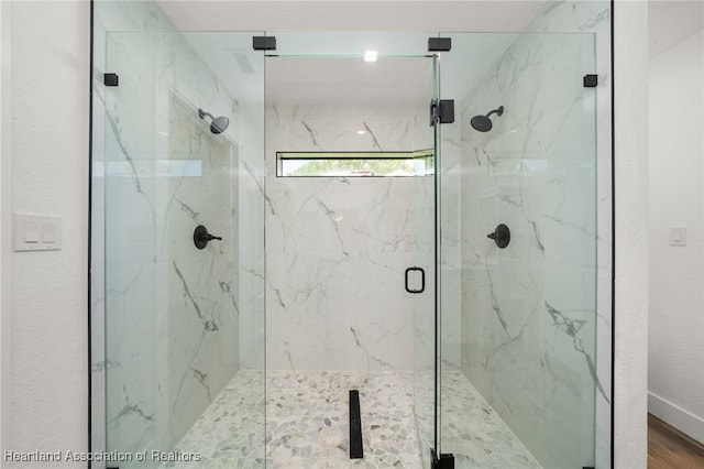 111 Blue Moon Ave, Lake Placid, FL 33852 - full bathroom featuring a marble finish shower