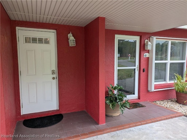 view of entrance to property