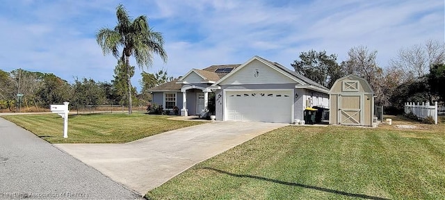 view of front of property featuring a front yard