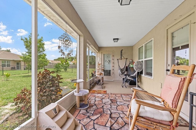 297 NE Glentry Ave NE, Port St Lucie, FL 34983 - view of sunroom / solarium