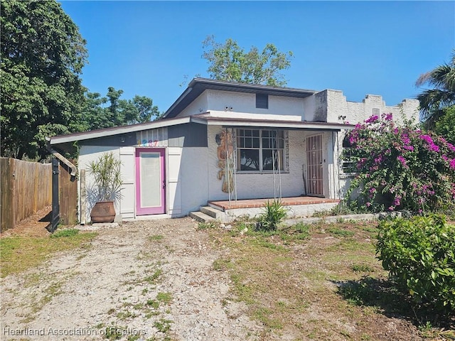 1237 Hitakee Ave, Sebring, FL 33870 - view of front facade with covered porch