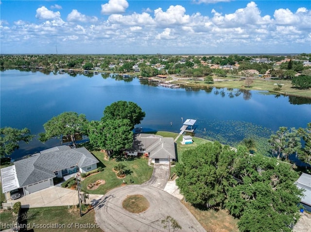2 Chickasaw St, Lake Placid, FL 33852 - birds eye view of property with a water view