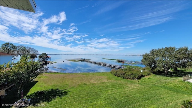 property view of water