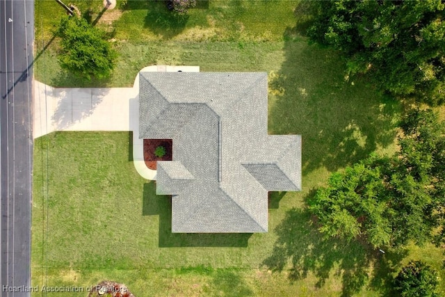drone / aerial view