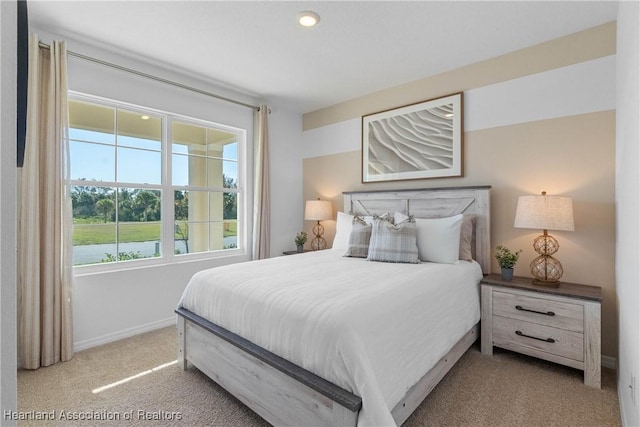 6856 Coconut Dr, Sebring, FL 33872 - bedroom with carpet floors, baseboards, and recessed lighting